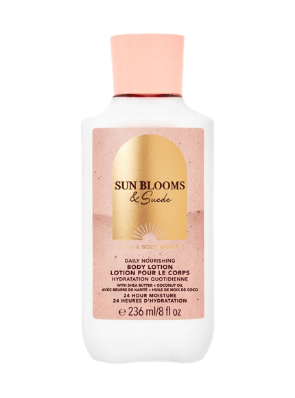 لوسیون بدن بث اند بادی ورکس مدل Sun Blooms