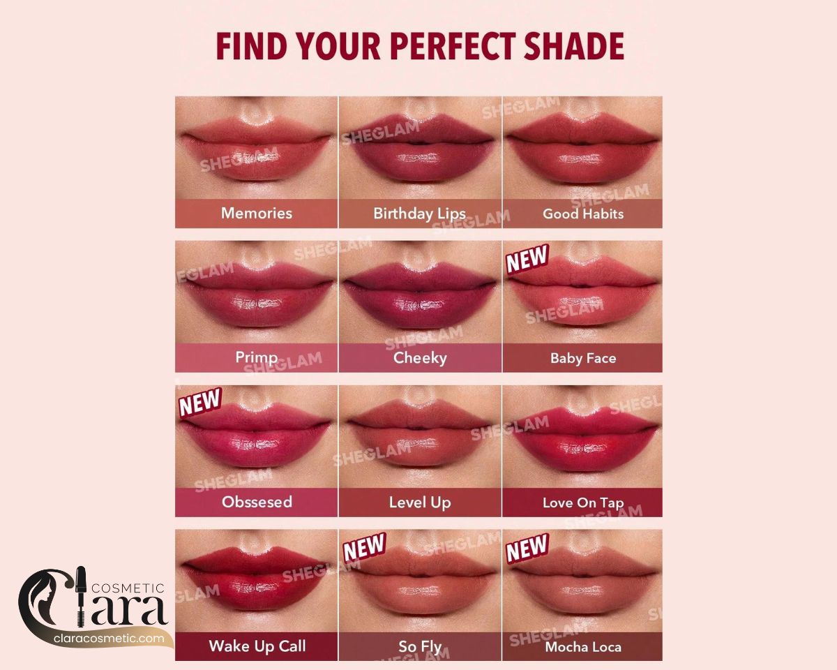 رنگ بندی تینت لب شیگلم