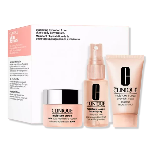 ست آبرسان کلینیک مدل Hydrate And Glow Skincare Set