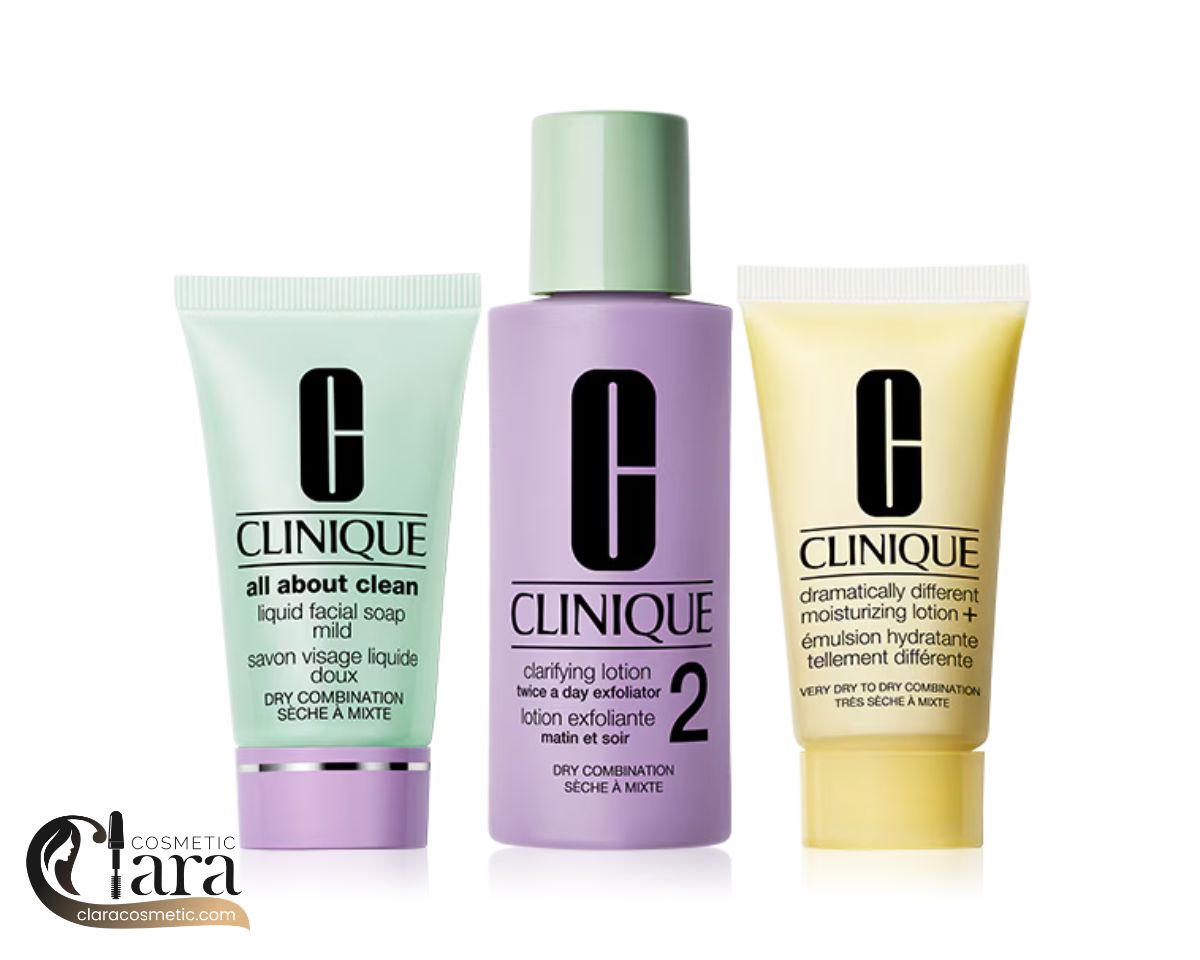 ست سه تکه پوست خشک کلینیک