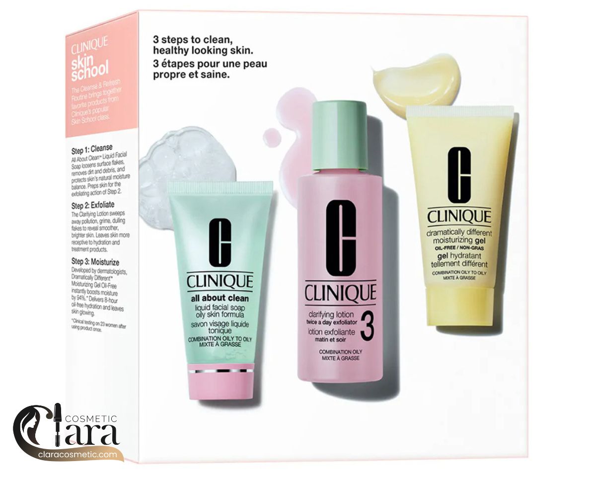 قیمت ست پوست skin school کلینیک مناسب پوست چرب