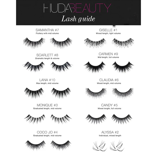 Classic False Lashes Carmen #9 قیمت مژه مصنوعی کلاسیک کارمن هدی بیوتی