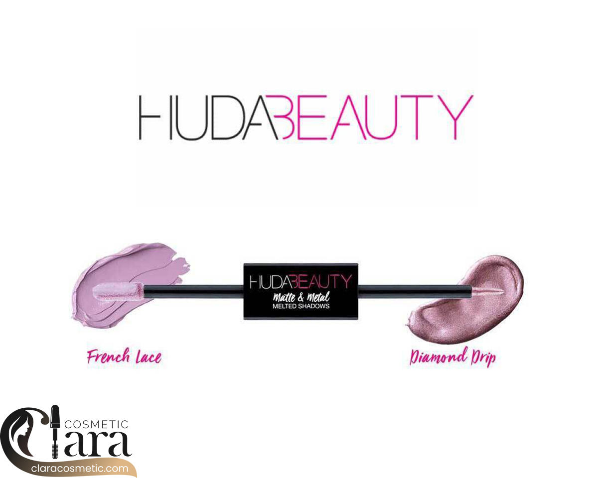 سایه چشم دو طرفه مایع هدی بیوتی مدل Matte & Metal Melted اصل