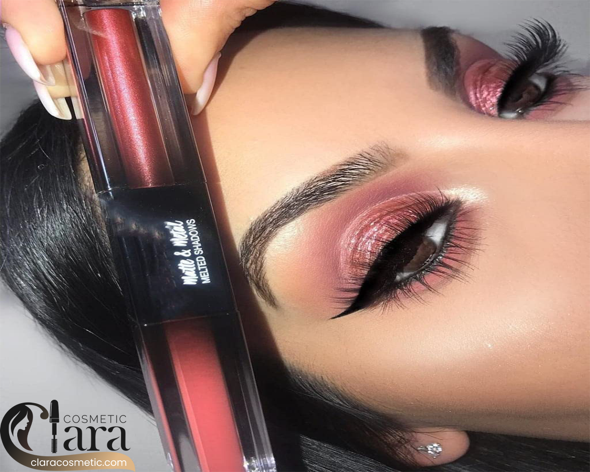 سایه مایع دو سر مات اند متال ملتد هدی بیوتی