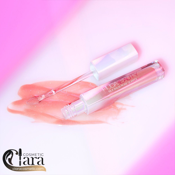 سیلک بالم آبرسان و حجم دهنده لب هدی بیوتی (رنگ Rose Quartz) 3