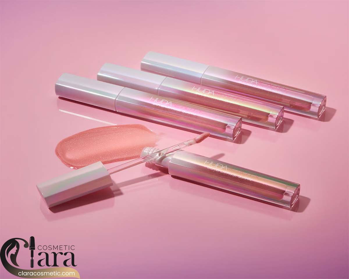 سیلک بالم آبرسان و حجم دهنده لب هدی بیوتی (رنگ Rose Quartz)