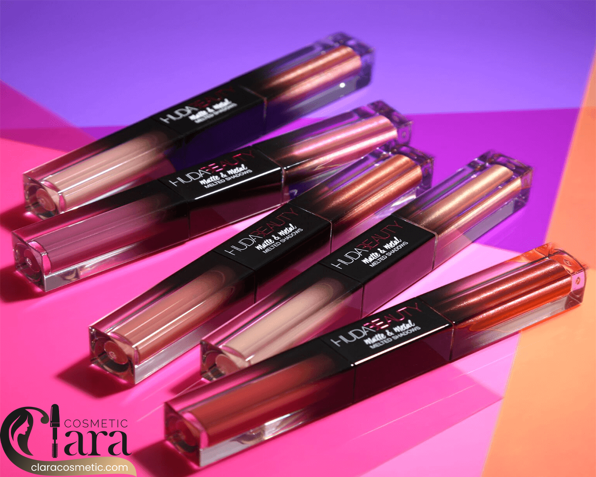 سایه چشم دو طرفه مایع مدل Matte & Metal Melted هدی بیوتی