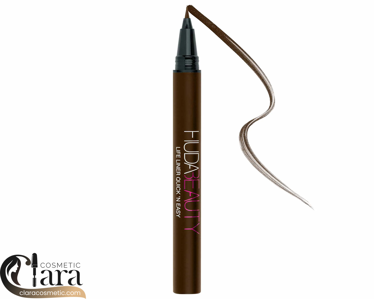 ست خط چشم مایع ماژیکی مشکی فول سایز و ریمل دوطرفه Legit Lashes هدی بیوتی