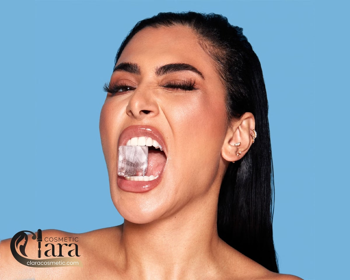 بالم لب خنک کننده یخی huda beauty