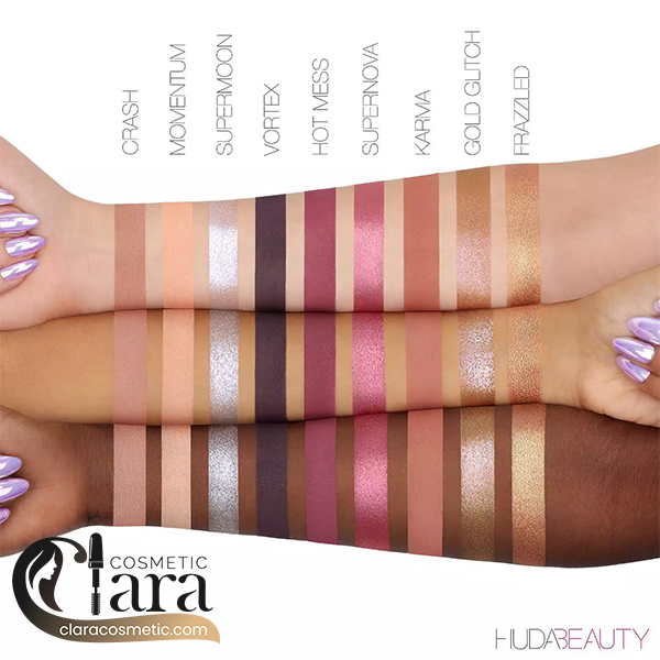 پالت سایه مرکوری هدی بیوتی Mercury Retrograde