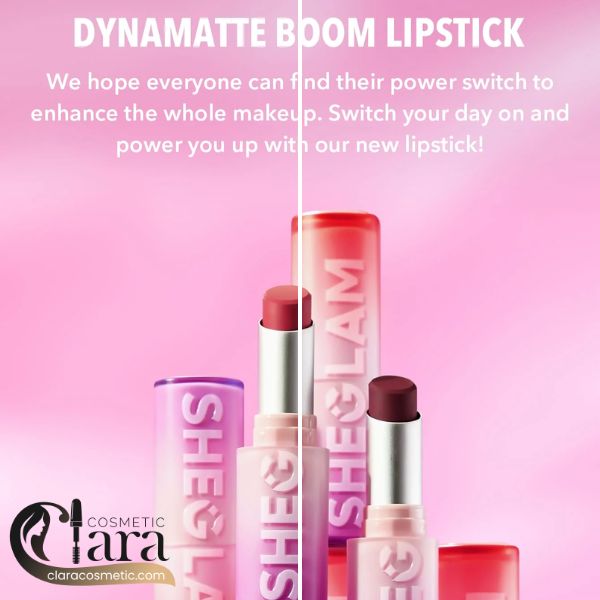 رنگ رژلب جامد داینامت بوم شیگلم بررسی رنگ رژلب جامد داینامت بوم شیگلم