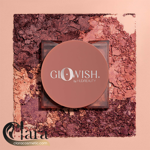 رژگونه براق هدی بیوتی Glowish Cheeky Vegan Blush Powder