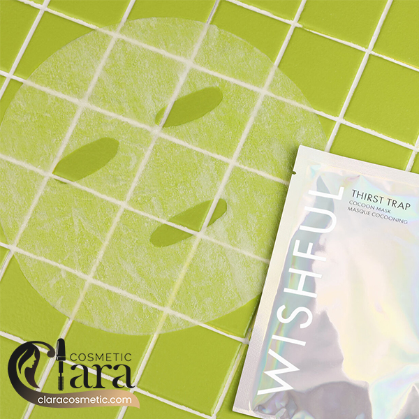 ماسک تسکین دهنده گل رز و آلوئه ورا ویشفول هدی بیوتی