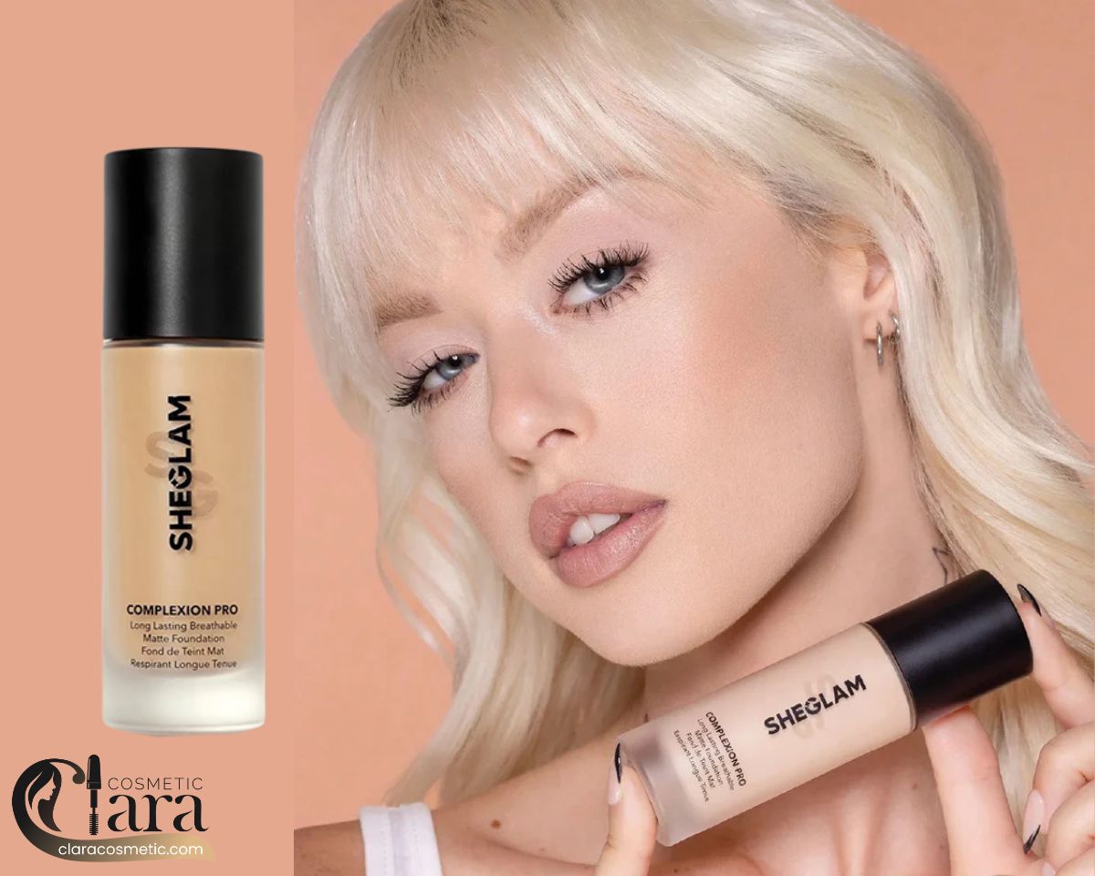 کرم پودر اصل شیگلم کامپلکشن پرو لانگ لستینگ بریتبل