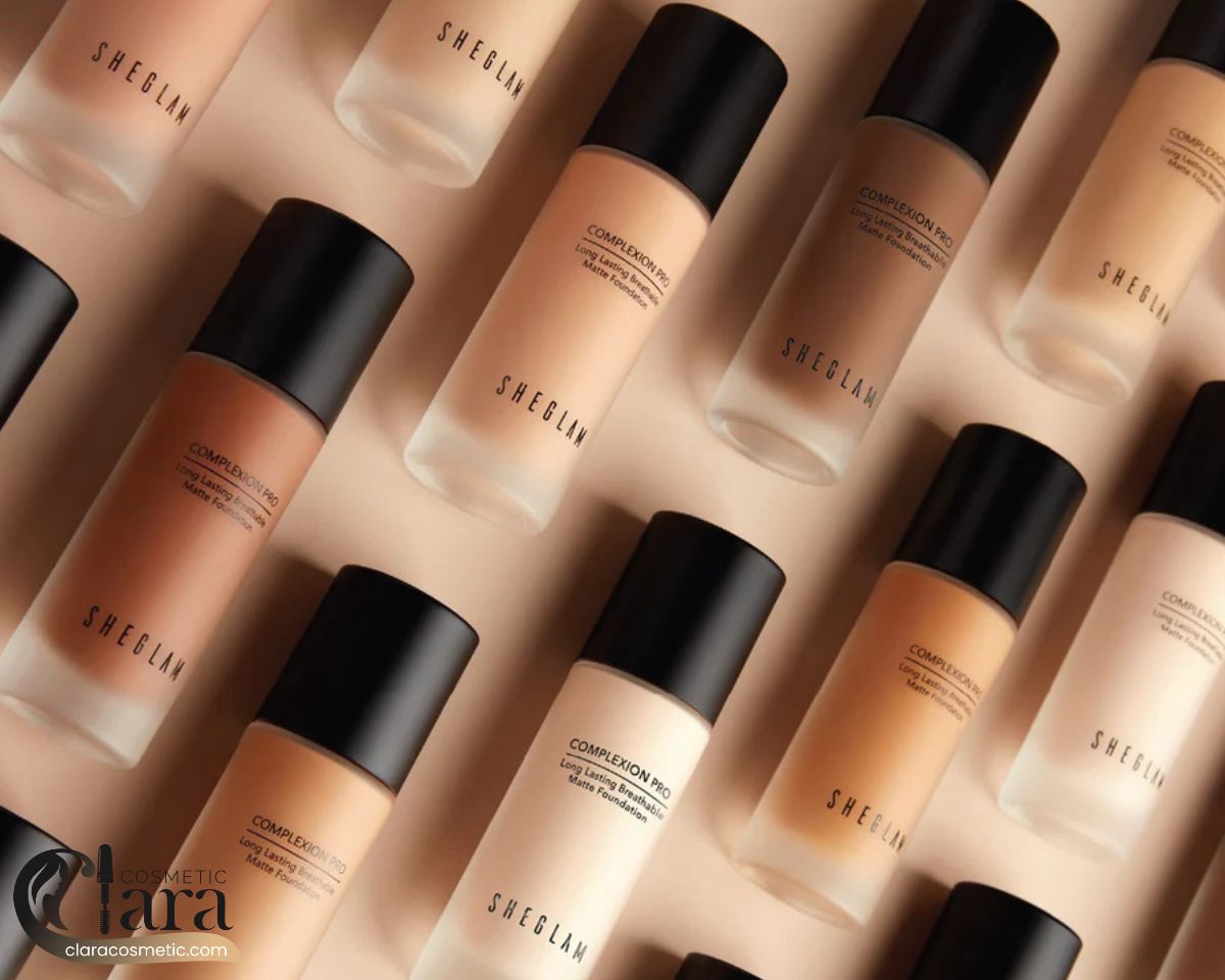 کرم پودر sheglam با دوام COMPLEXION PRO لانگ لستینگ بریتبل