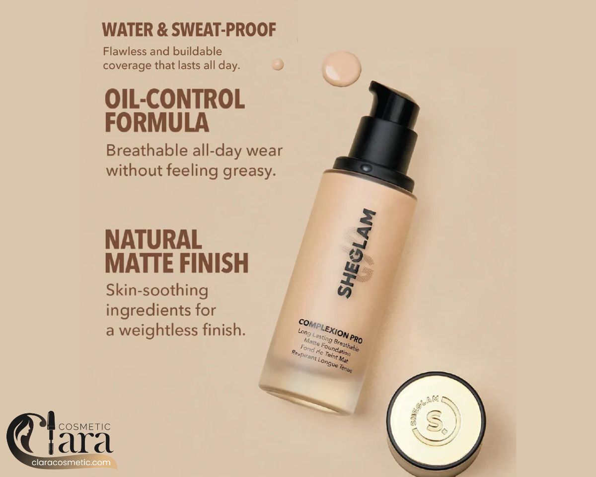 کرم پودر مایع مدل کامپلکشن پرو لانگ لستینگ بریتبل مات شیگلم