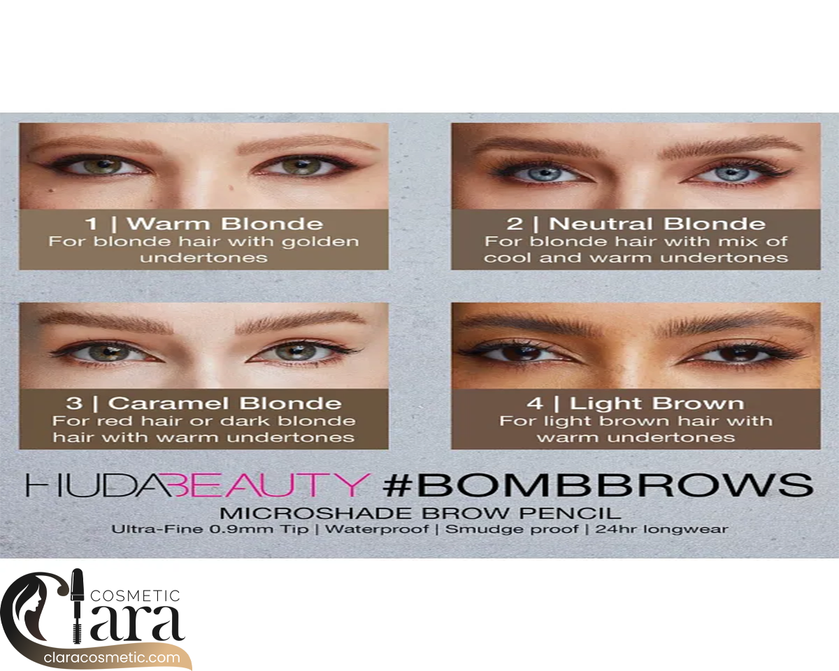 قیمت مداد ابرو بمب براووز میکروشید هدی بیوتی