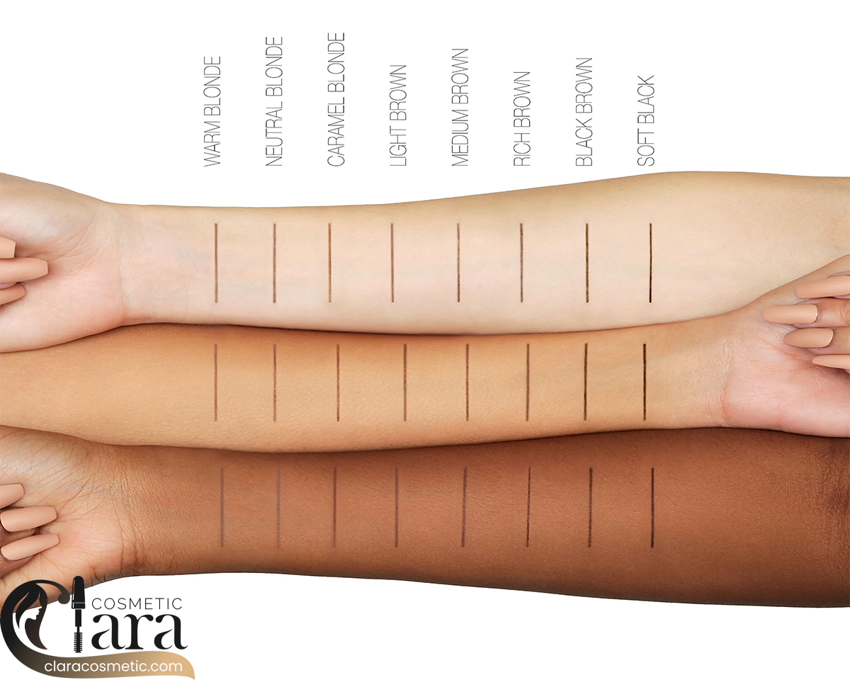 خرید مداد ابرو 2 سر میکروشید هدی بیوتی