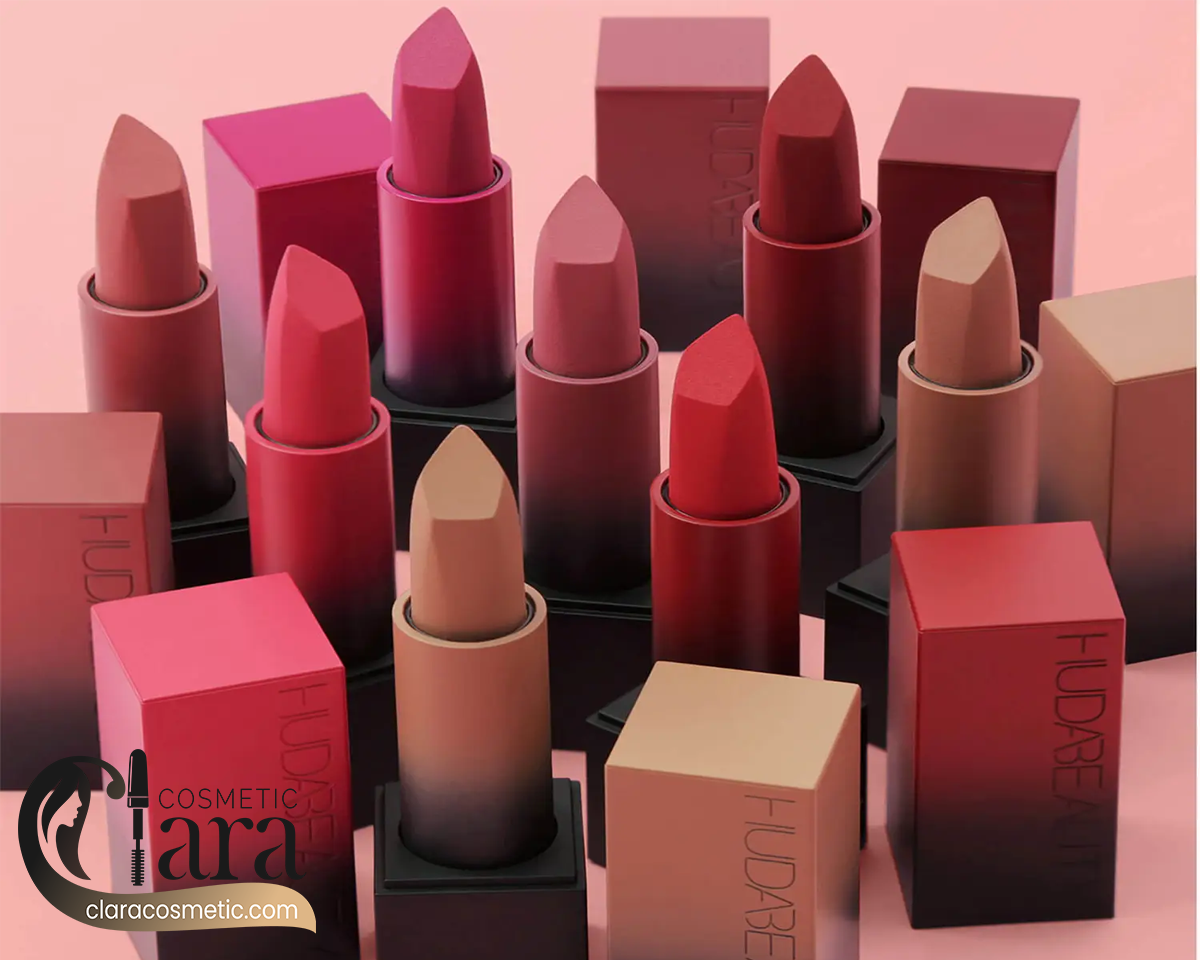 روش مصرف رژ لب جامد مات ماندگاری بالا پاور بولت هدی بیوتی