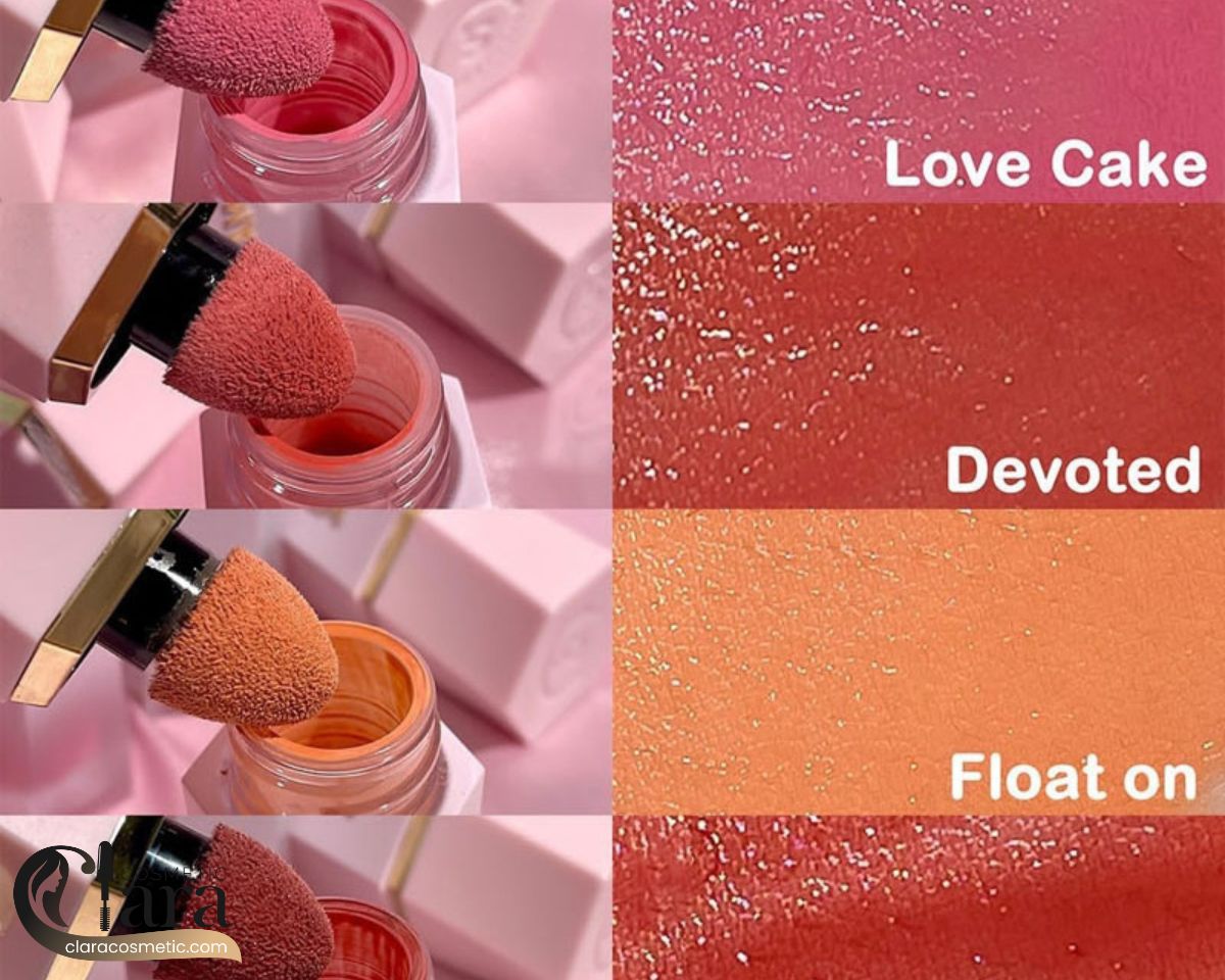 انواع رنگ رژگونه شیگلم