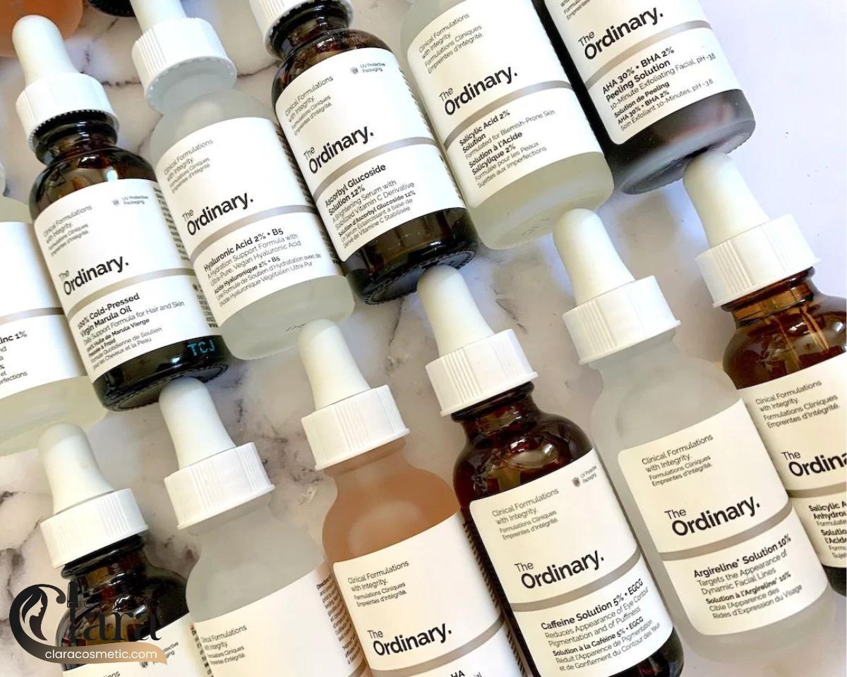 انواع سرم های پوست اوردینری در کلارا