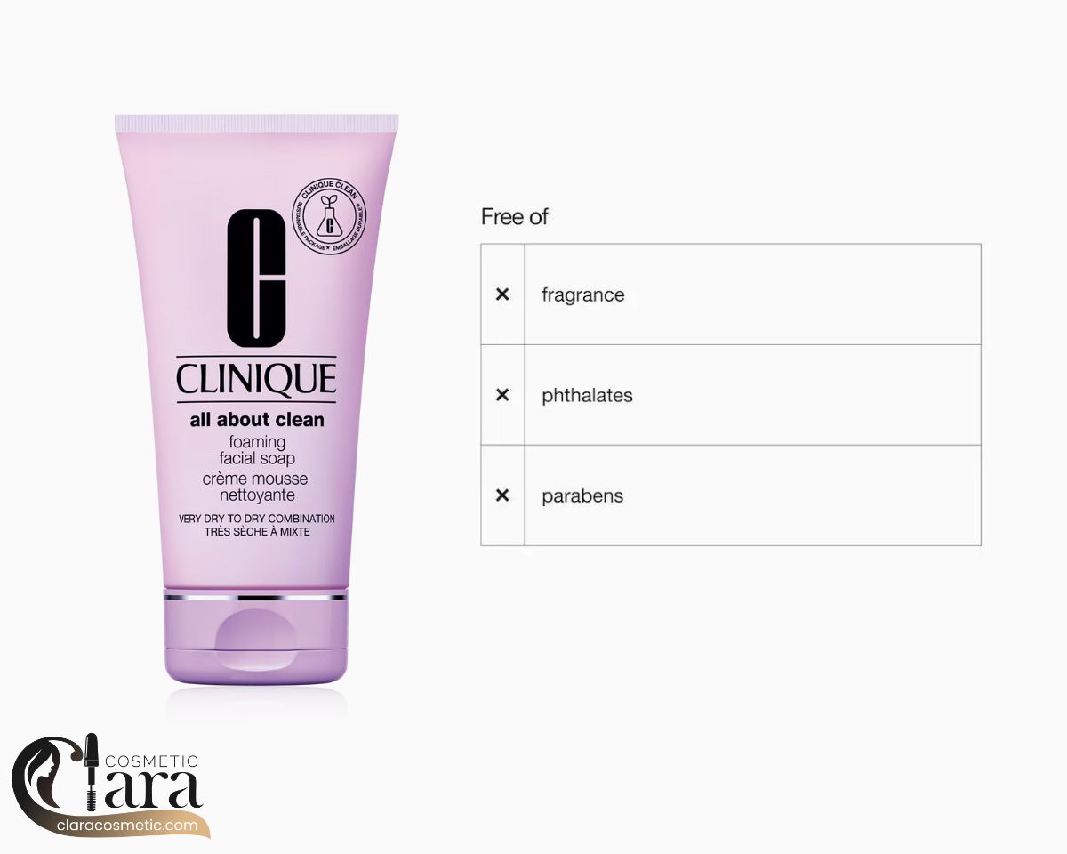 خرید فوم شستشوی صابونی صورت خشک تا مختلط کلینیک مدل All About Clean