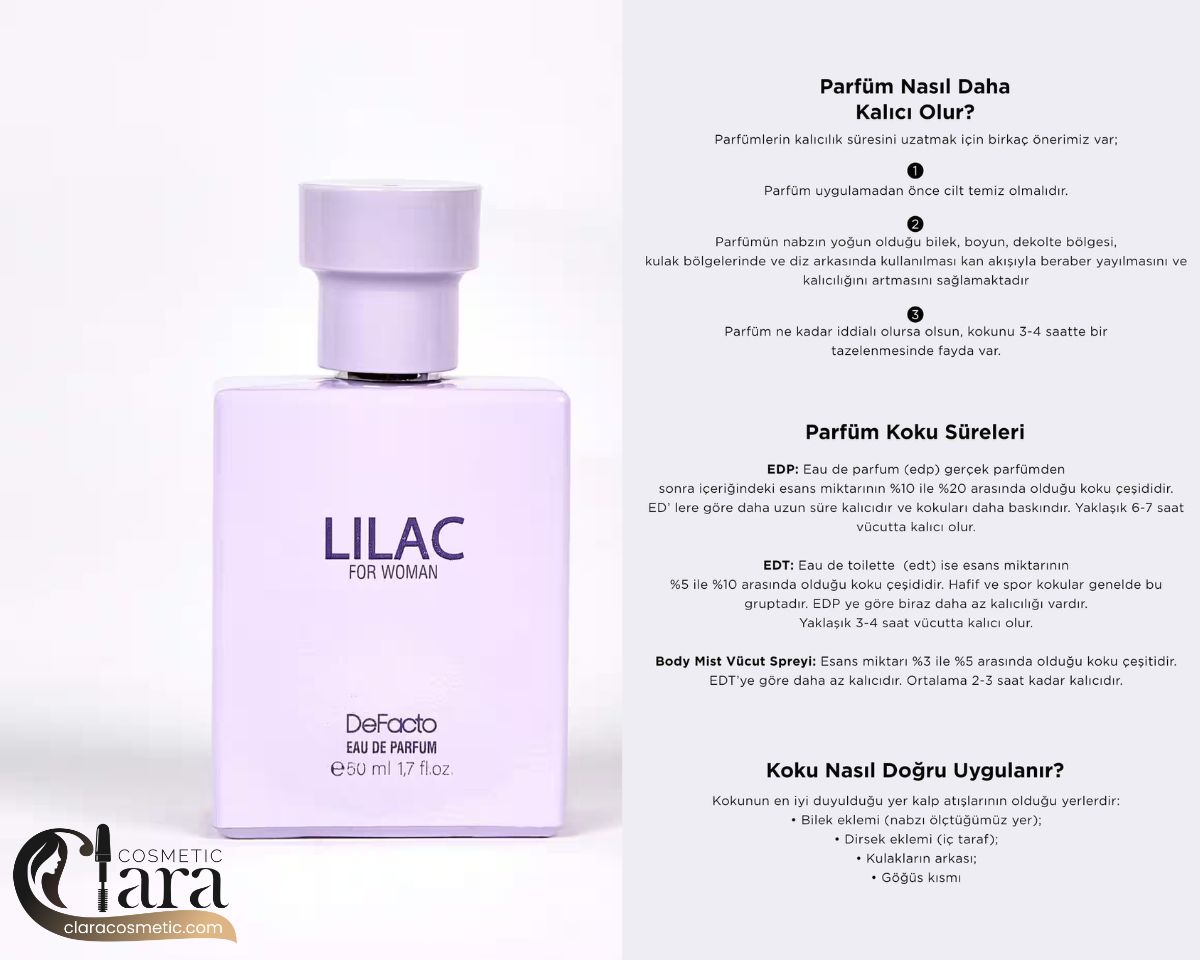 خرید عطر زنانه Lilac دیفکتو