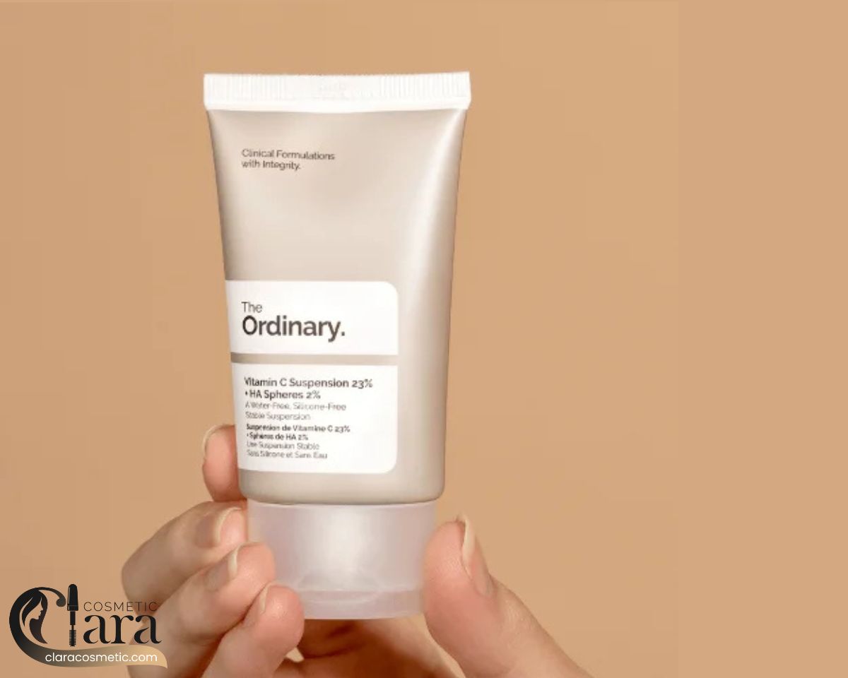 کرم سوسپانسیون ویتامین سی 23% هیالورونیک اسید 2% اوردینری اصل