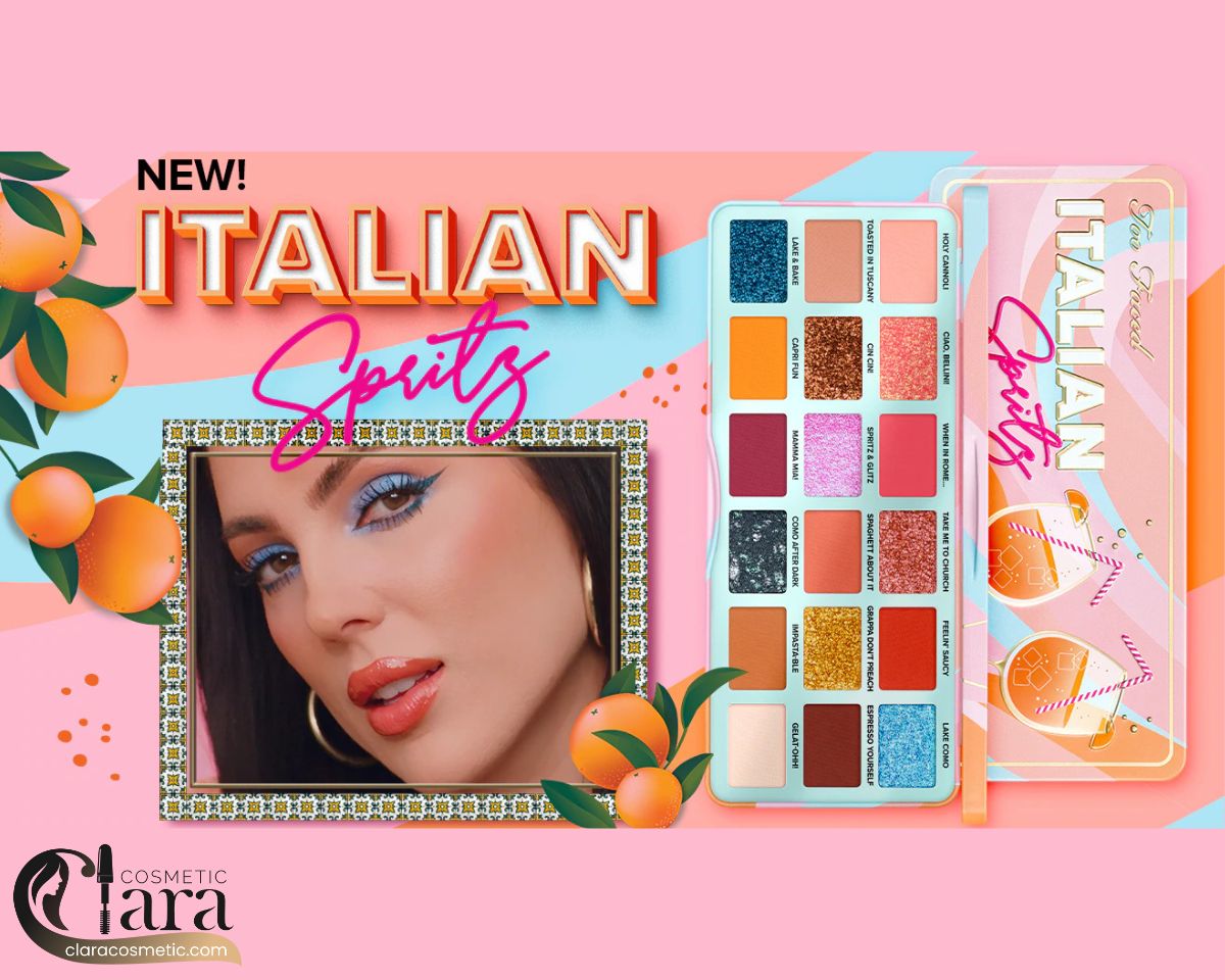 پلت سایه چشم Spritz ایتالیایی برند توفیسد اصل