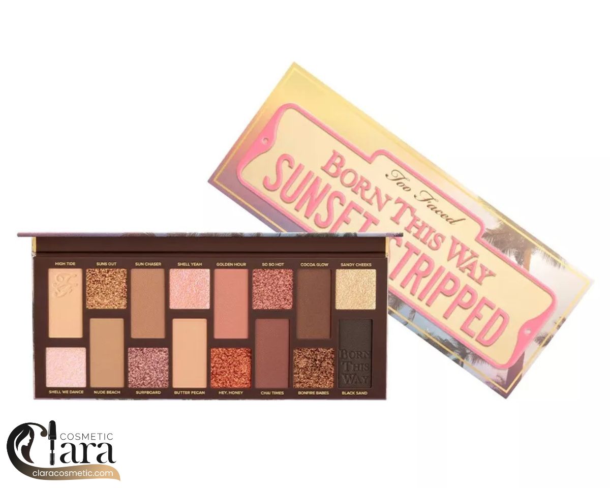 پالت سایه چشم بورن دیس وی Too Faced سان ست استریپد