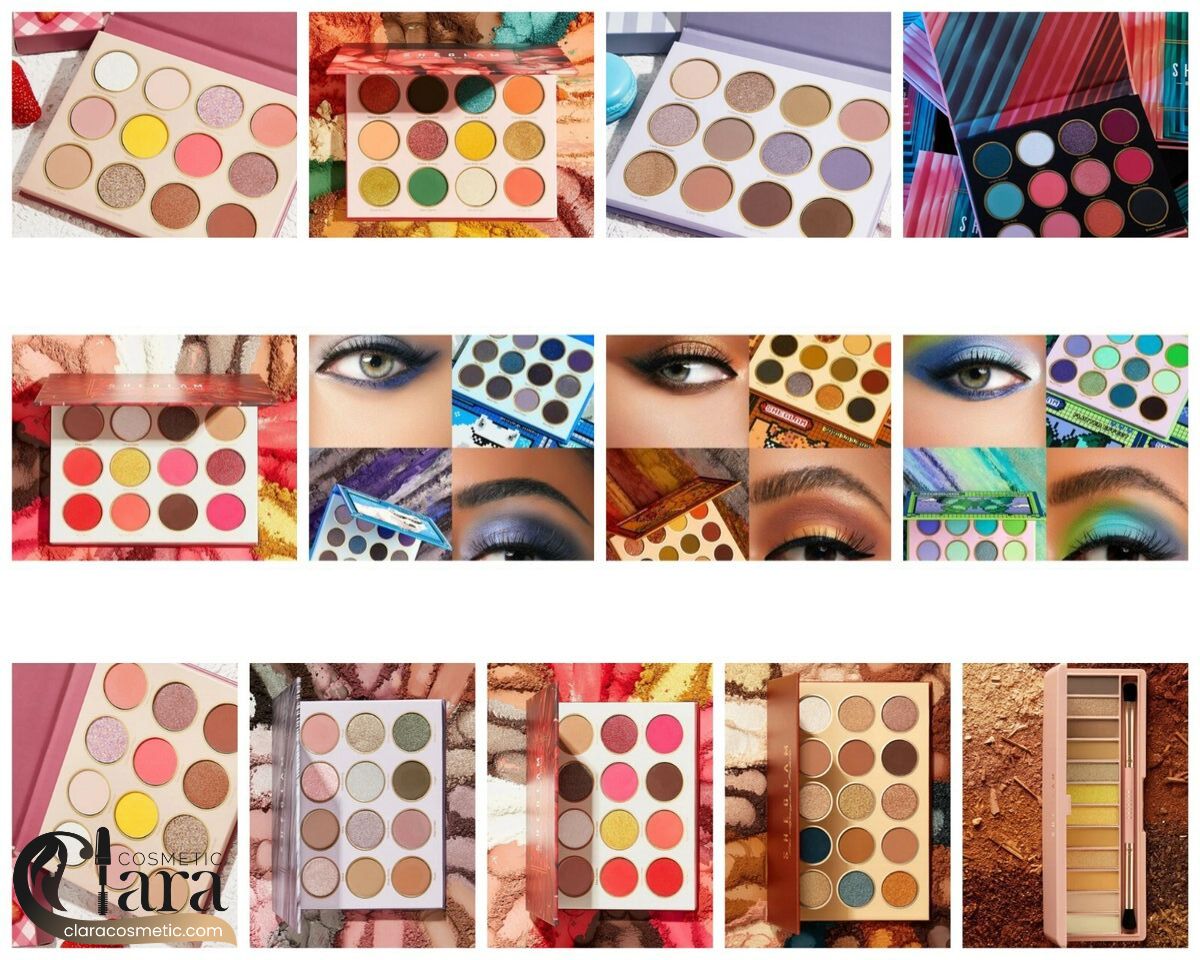 انواع پالت های سایه چشم شیگلم