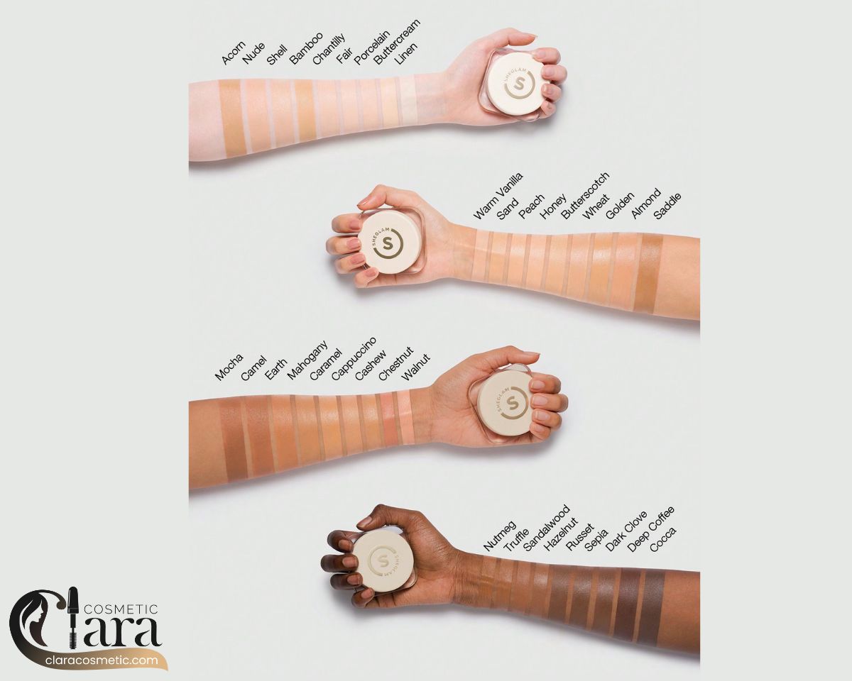 انواع کرم پودر شیگلم