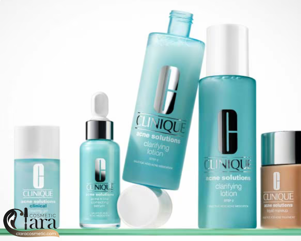 انواع محصولات لوازم آرایشی برند clinique