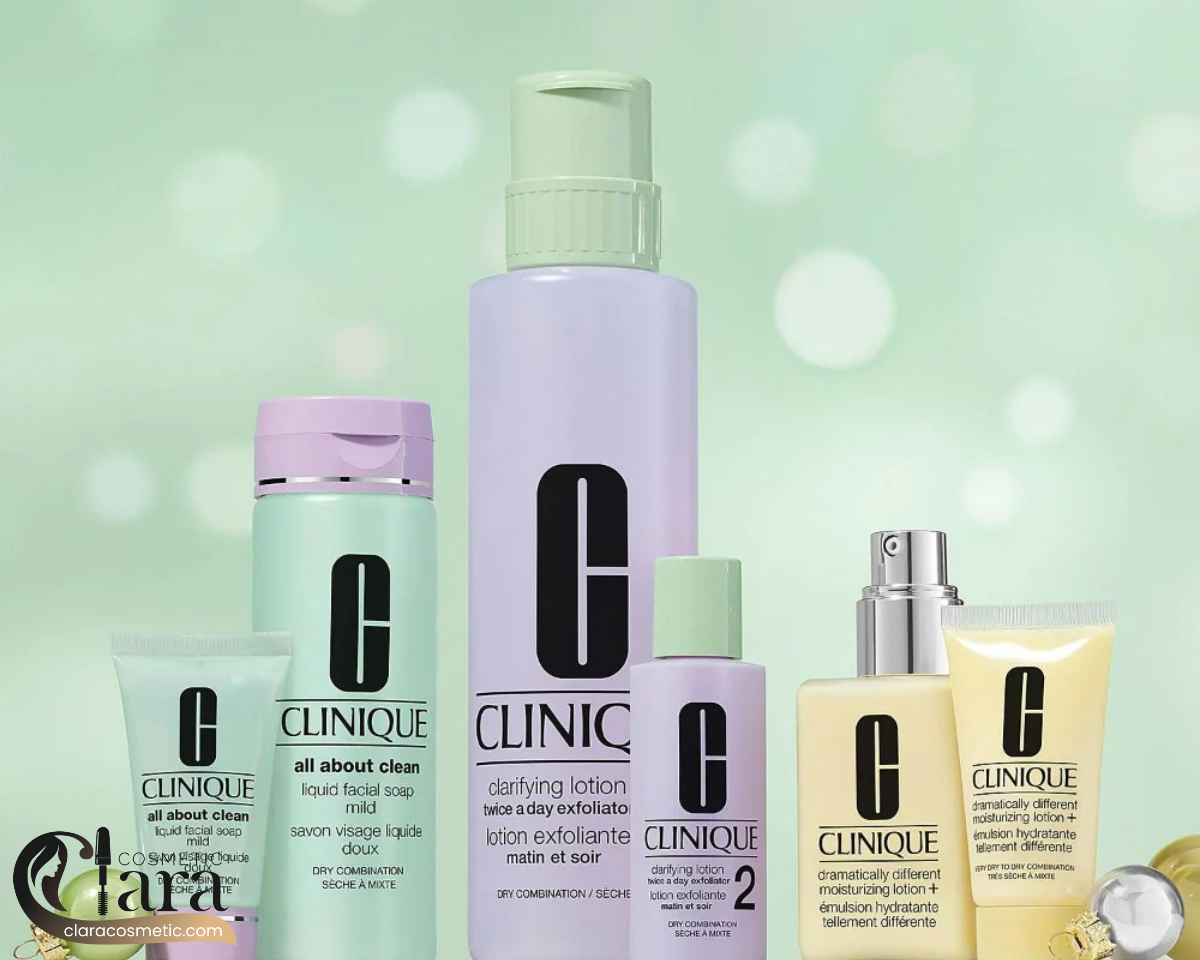 نحوه استفاده از محصولات ست Clinique