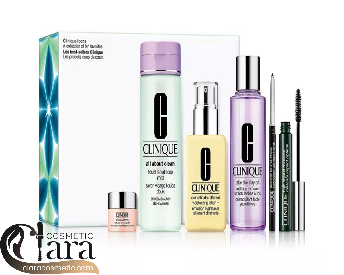 قیمت پک آرایشی و مراقبت از پوست 6 عددی مدل Icons کلینیک