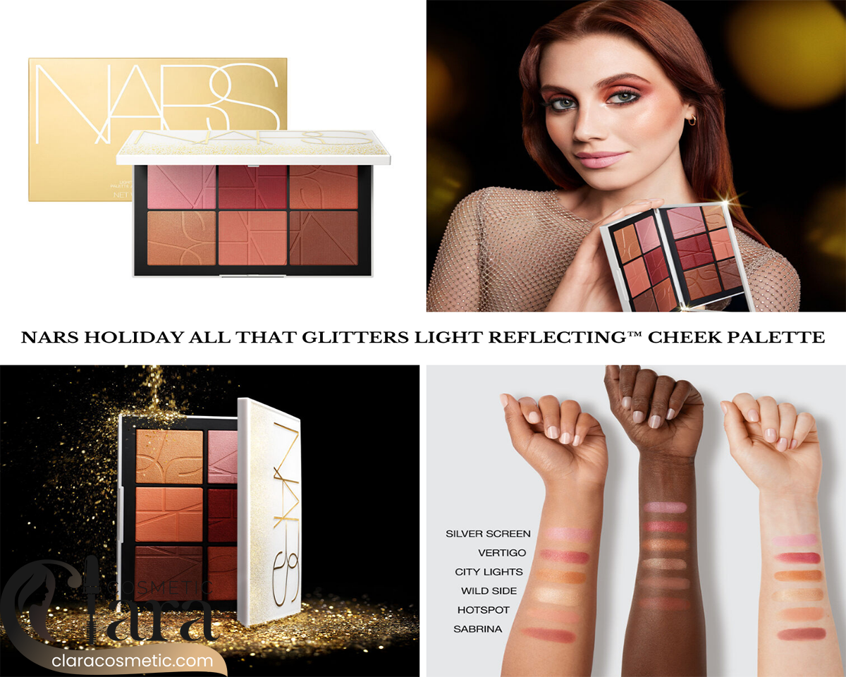 خرید پالت رژگونه 6 رنگ مدل All That Glitters نارس