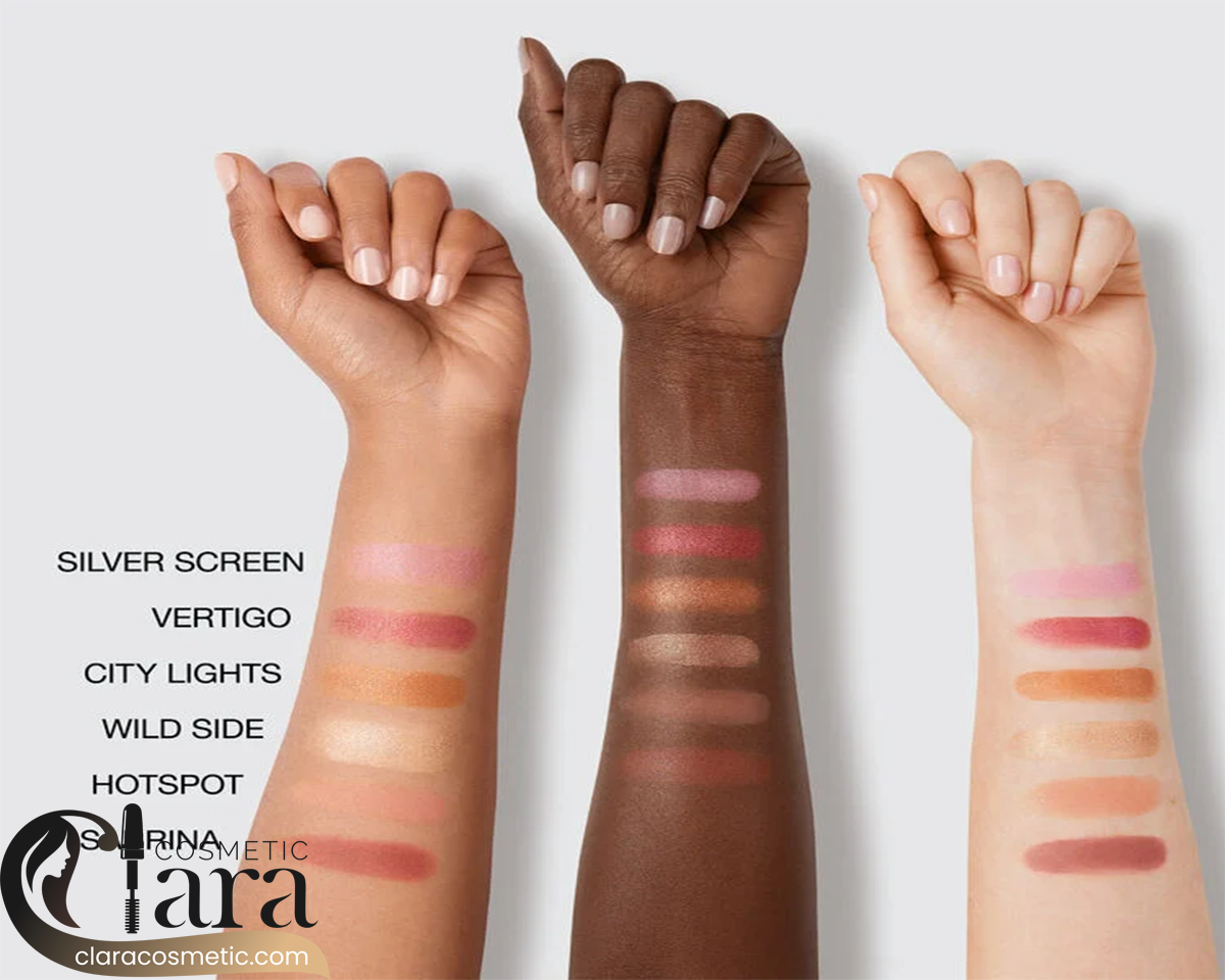 پالت رژگونه 6 رنگ مدل All That Glitters نارس