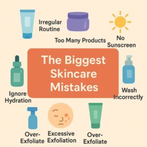 بررسی اشتباه روتین پوستی