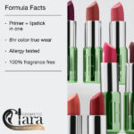 رژ لب و پرایمر پاپ لیپ کلینیک