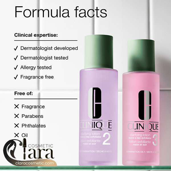 لوسیون لایه بردار کلینیک شماره 2 Clarifying Lotion