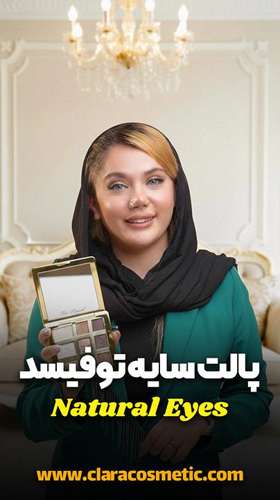 پالت سایه مدل Natural Eye توفیسد