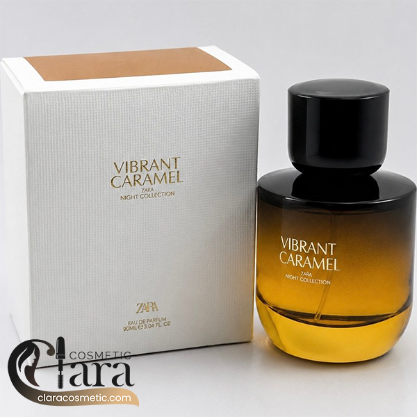عطر زنانه زارا مدل ویبرانت کارامل