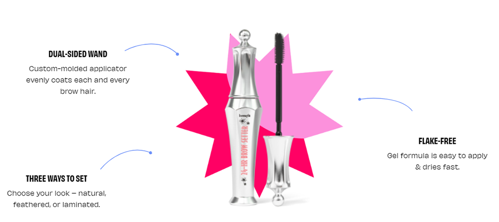 ژل ابروی 24 ساعته Brow Setter بنفیت