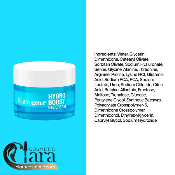 ژل کرم مرطوب کننده صورت نوتروژینا مدل Hydro Boost